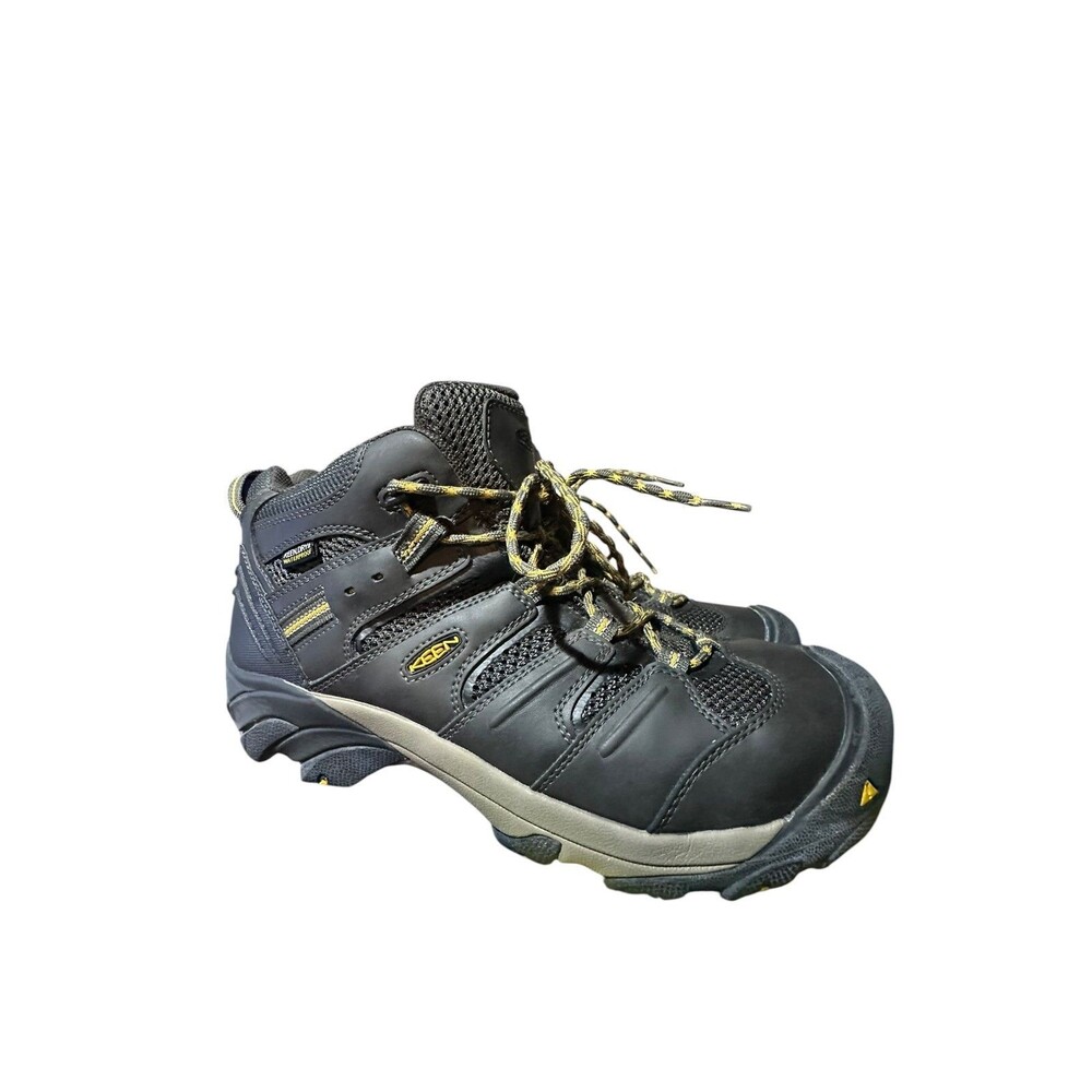 Keen Utility Lansing Mid Steel Toe Keen Dry Oil/Slip Resistant Reflect Boots 13D
